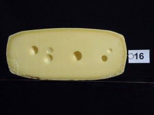 Mikroskopisch kleine Heupartikel verhelfen dem Schweizer Käse zu seinen Löchern. © Agroscope, Schweiz